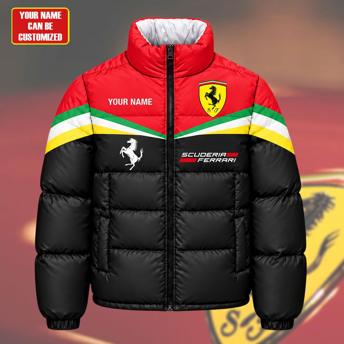 SF 2026 Puffer Thermal Stand Collar Jacket