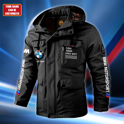 Personalized BW Motorsport 2026 Windbreaker Hooded Jacket