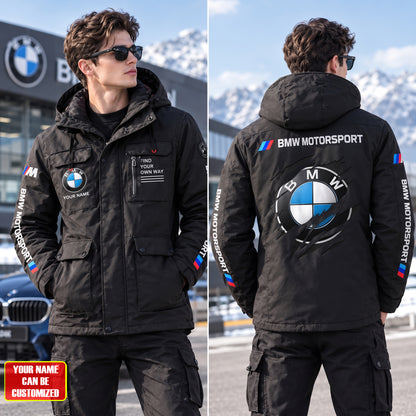 Personalized BW Motorsport 2026 Windbreaker Hooded Jacket