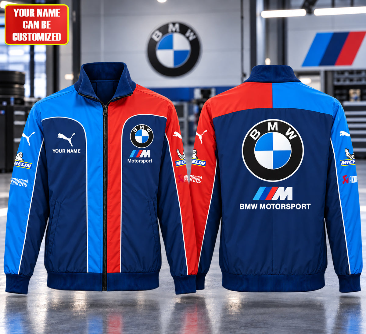 BW Motorsport 2026 Zipper Stand Collar Jacket