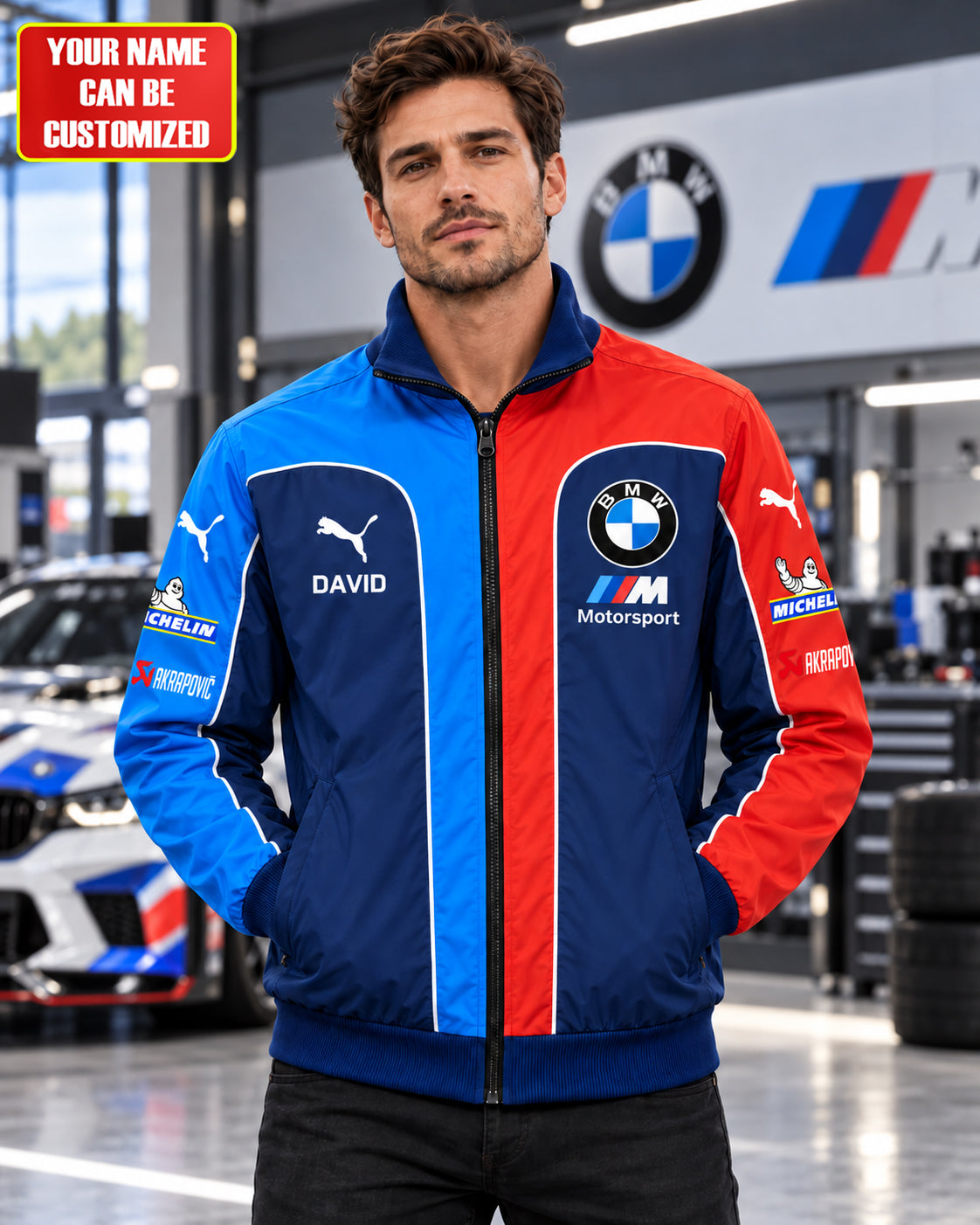 BW Motorsport 2026 Zipper Stand Collar Jacket