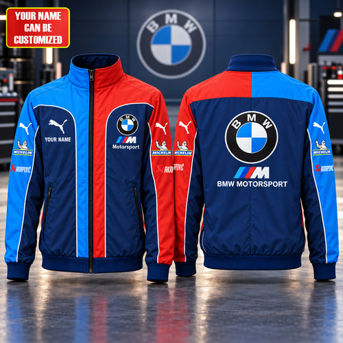 BW Motorsport 2026 Zipper Stand Collar Jacket