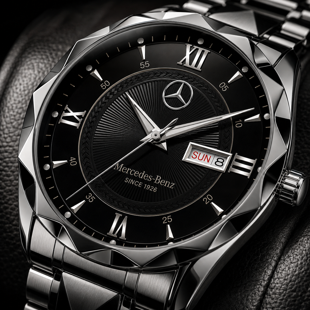 Personalized Merc Vintage Luxury Charley Watch