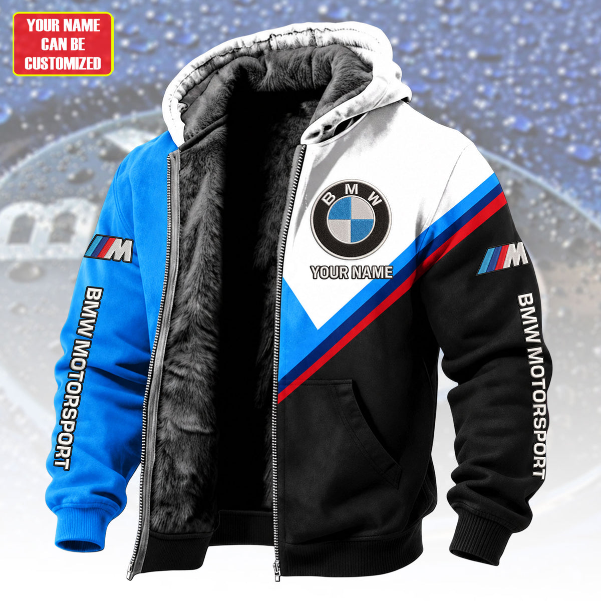Personalized BW Motorsport 2026 Fleece inside Jacket