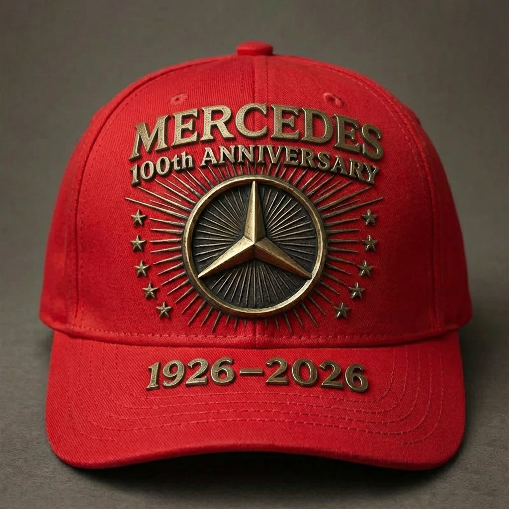 Merc 100th Anniversary Vintage Classic Cap