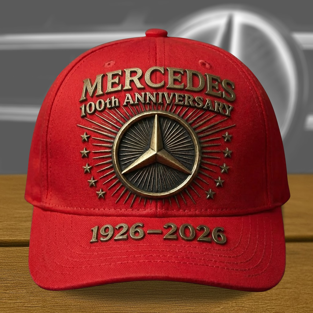 Merc 100th Anniversary Vintage Classic Cap