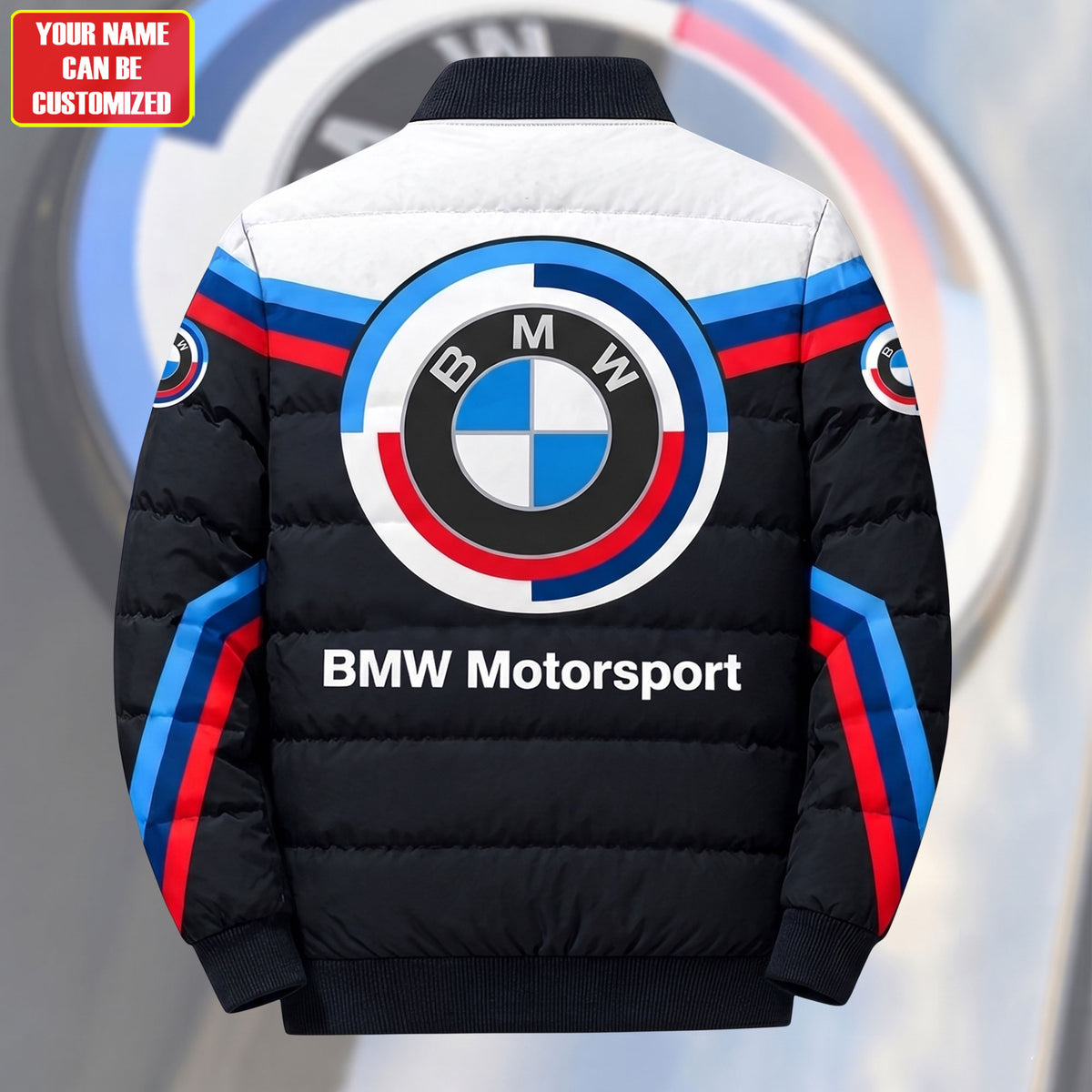 Personalized BW Motorsport 2026 Puffer Jacket 3D