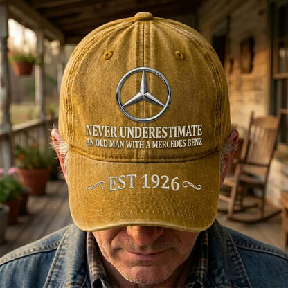 Merc Old Man Denim Classic Cap (1926-2026)
