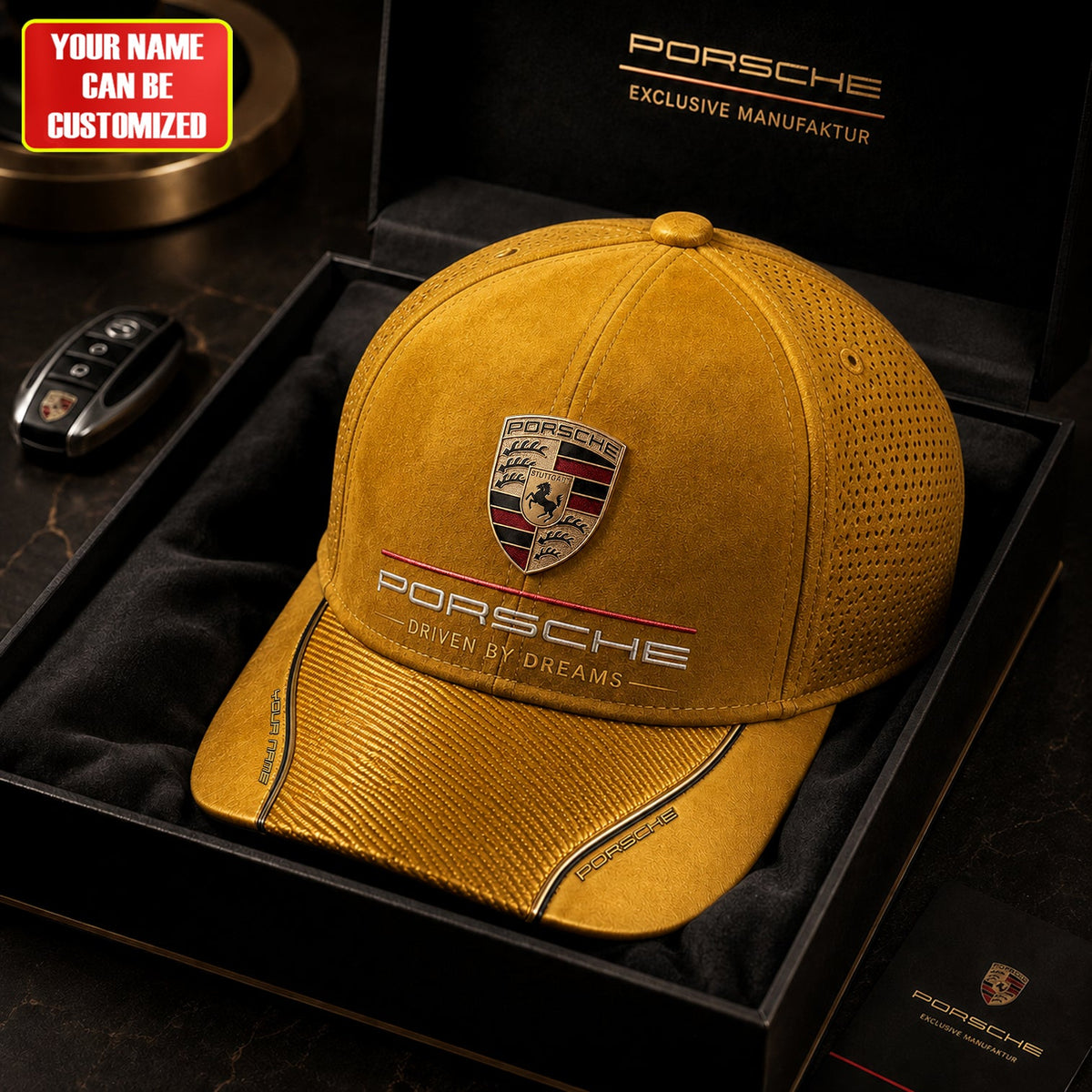 Personalized Pors Driven By Dreams Edition Classic Cap