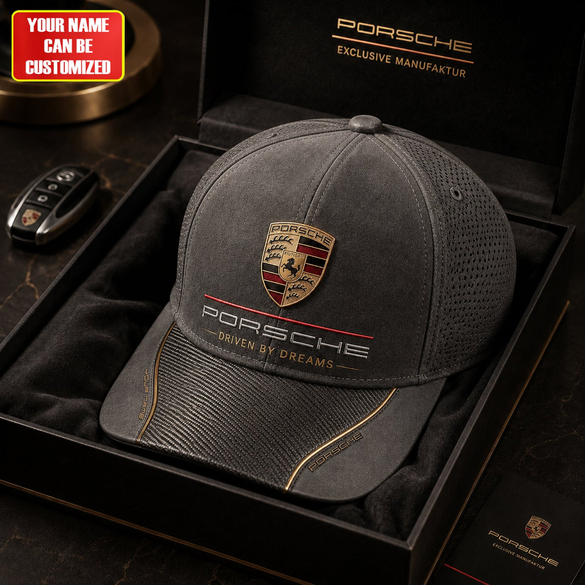 Personalized Pors Driven By Dreams Edition Classic Cap