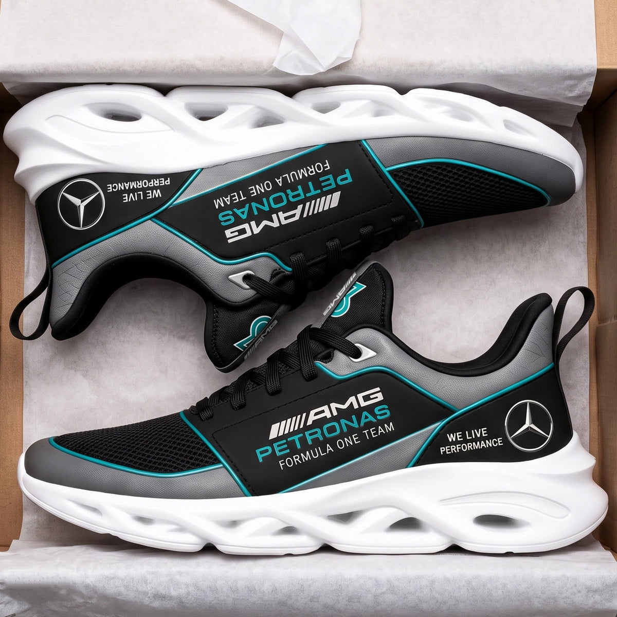 Merc AMG Petronas 2026 Sport Chunky Custom Sneaker