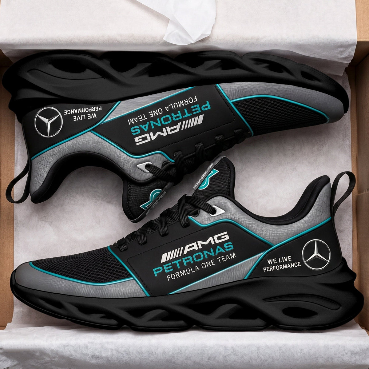 Merc AMG Petronas 2026 Sport Chunky Custom Sneaker