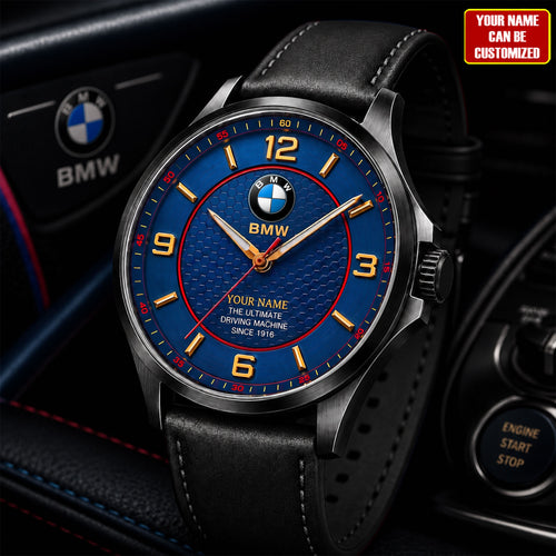 Personalized BW Since 1916 Leather Watch