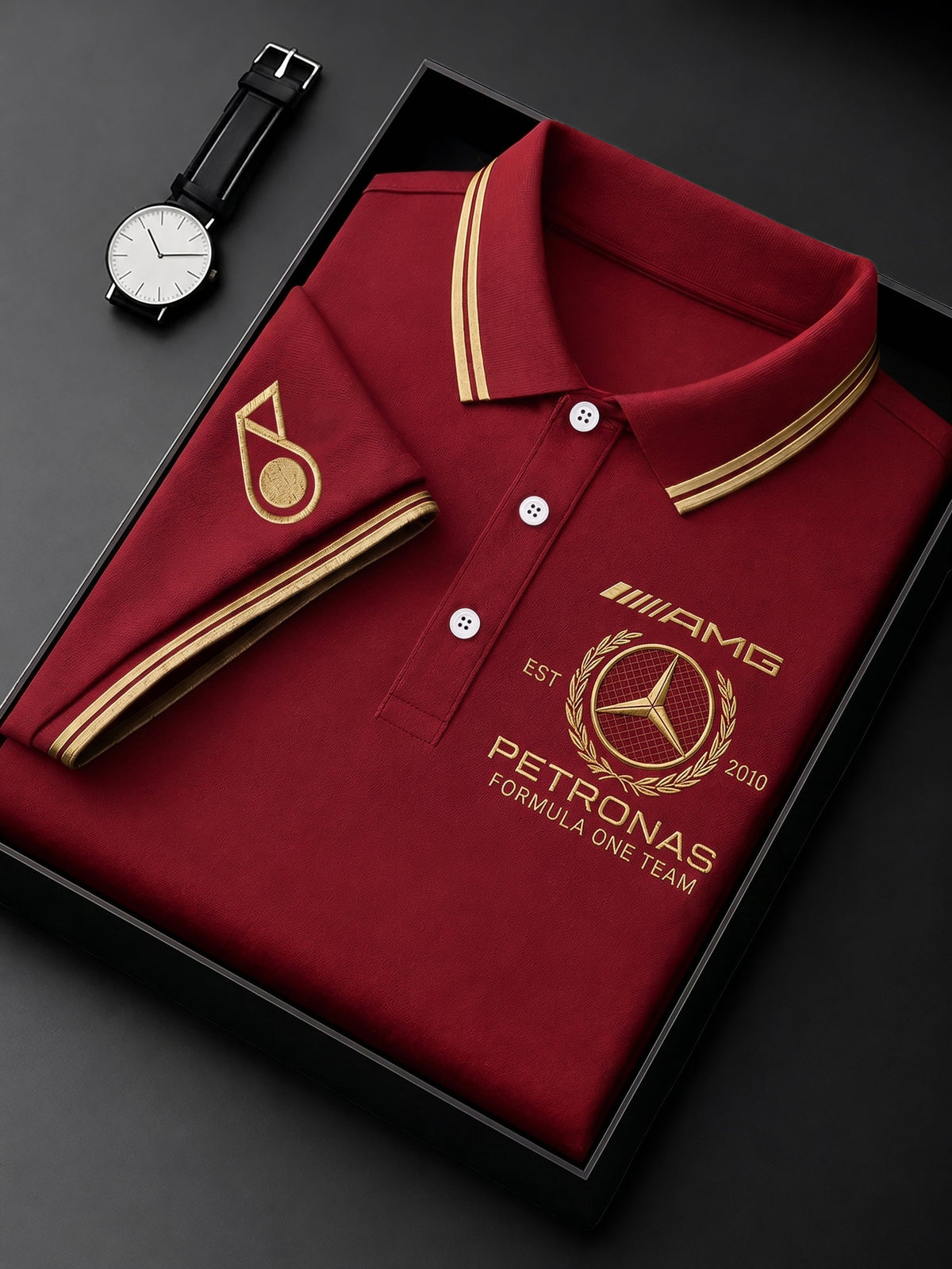 Personalized Merc AMG Petronas EST 2010 3D Full Printing Set , Shirt , Hoodie , Short , Polo , hawaii