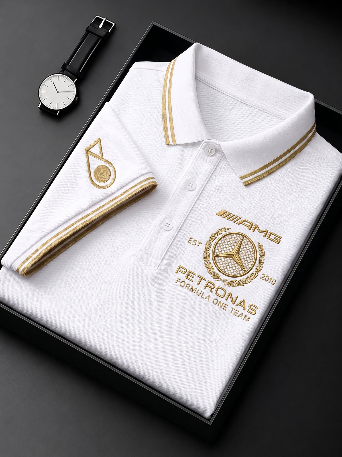 Personalized Merc AMG Petronas EST 2010 3D Full Printing Set , Shirt , Hoodie , Short , Polo , hawaii