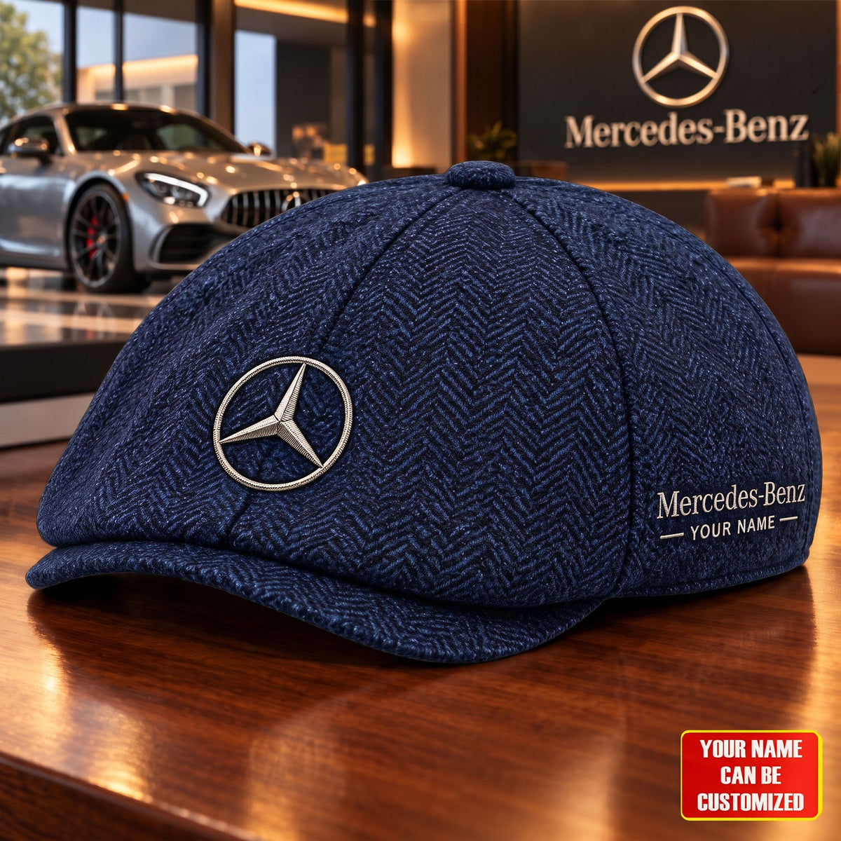 Personalized Merc Gangster 2026 Ivy Cap, Flat Cap