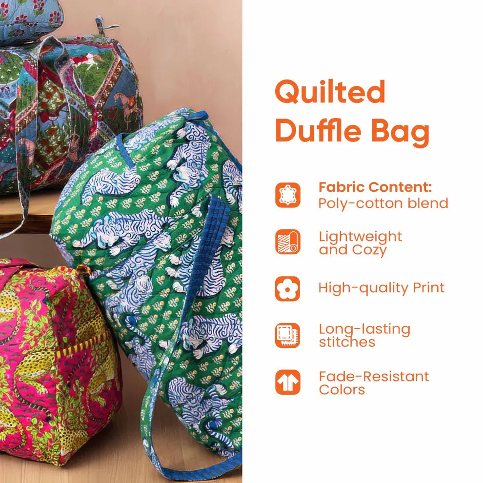 Real FC Limited Edition Quilted Duffle Bag