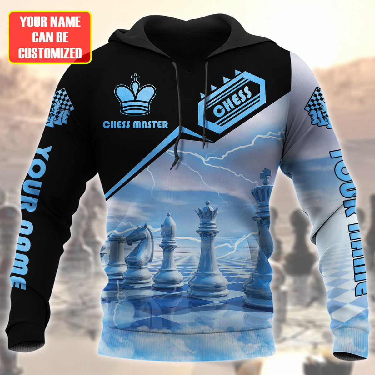Personalized Name Chess Master All Over Printed Unisex Shirt Q260305