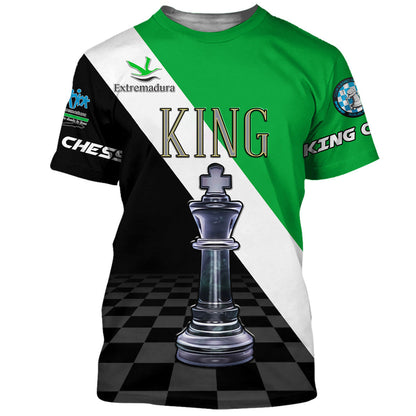 Personalized King Chess All Over Printed Unisex Shirt