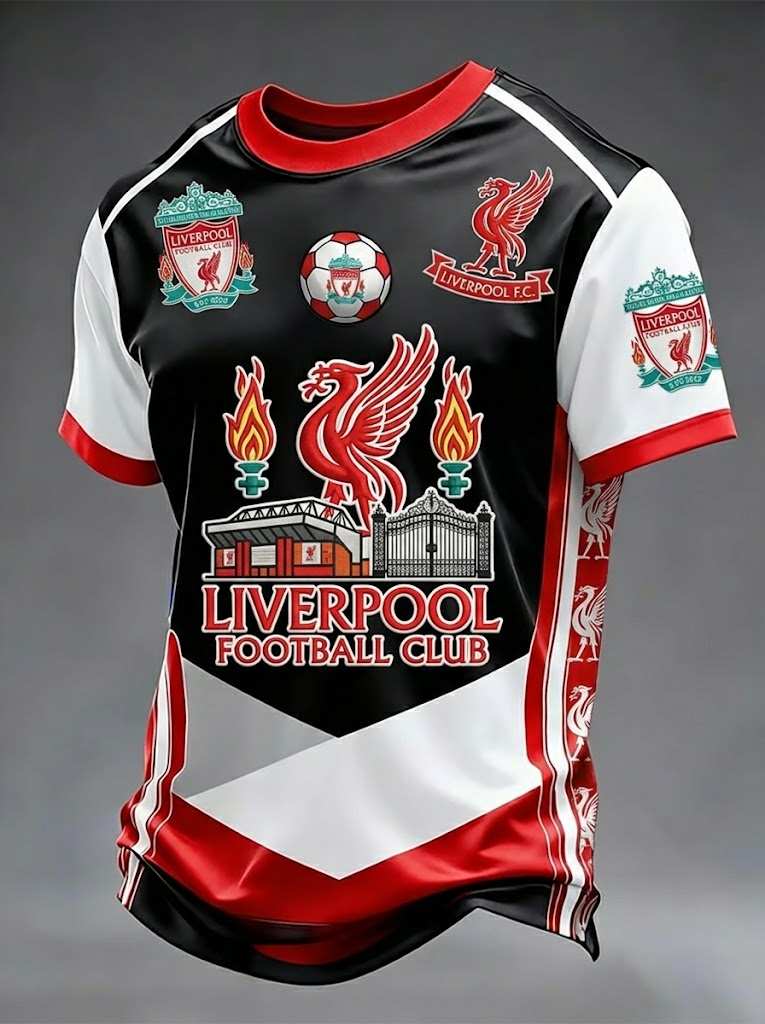 Lvp FC Anfield Stadium Full Printing Shirt