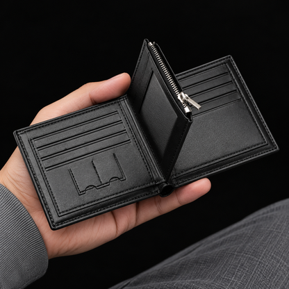 Personalized Merc 100TH Anniversary Luxury Leather Wallet (1926-2026)