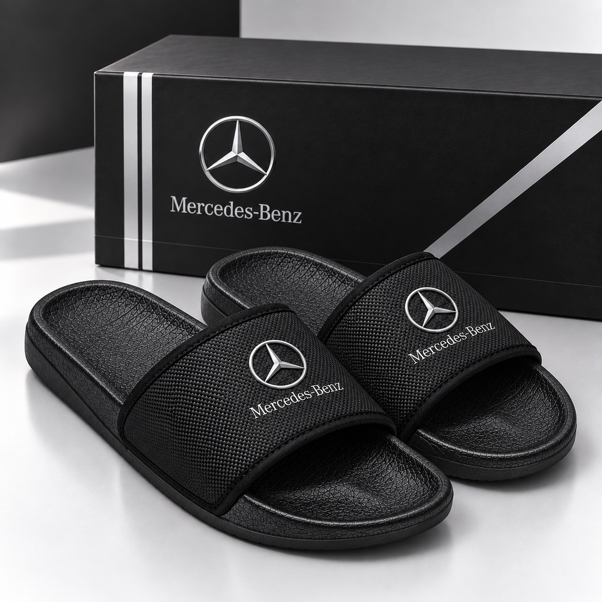 Merc Crocodile Custom Leather Sandals