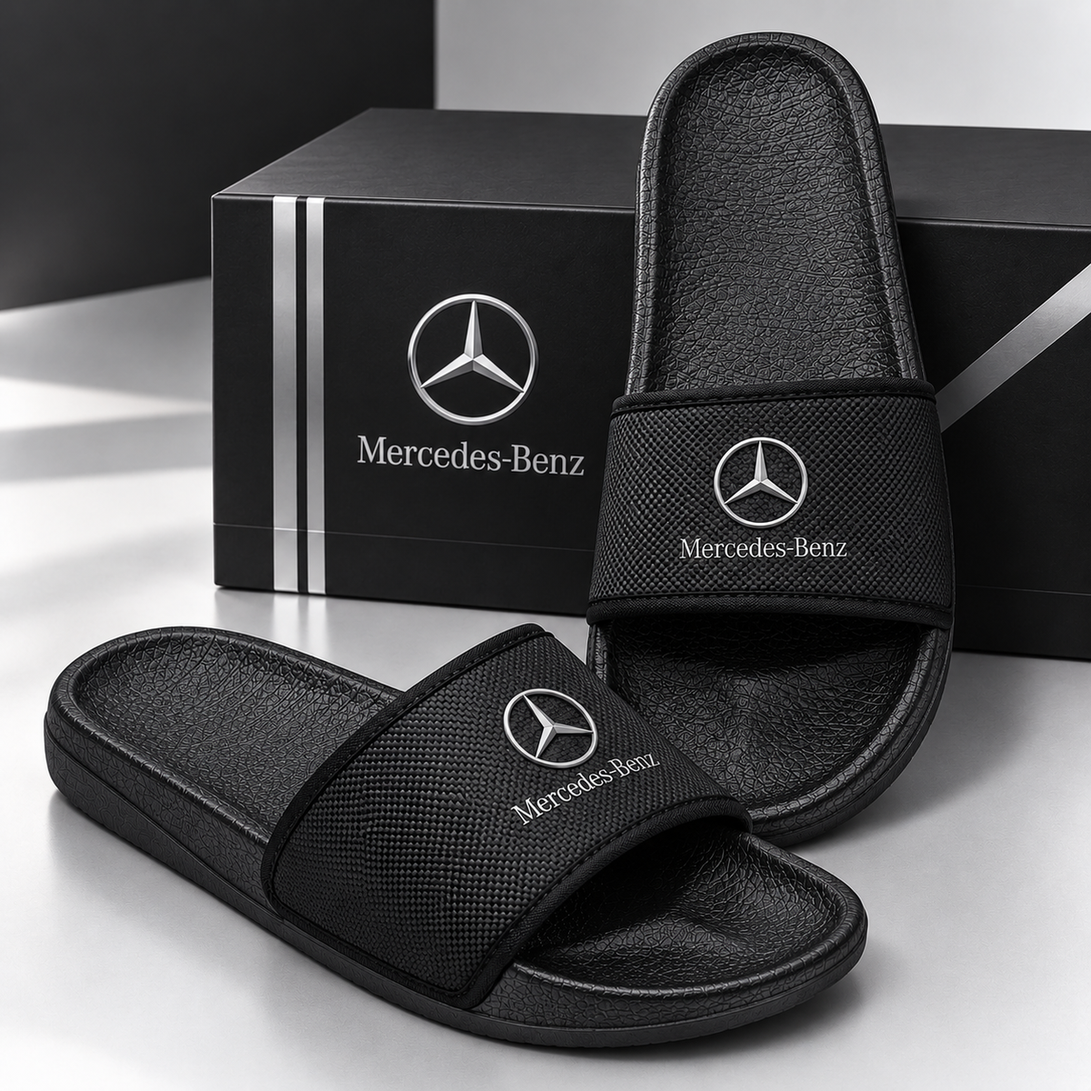 Merc Crocodile Custom Leather Sandals