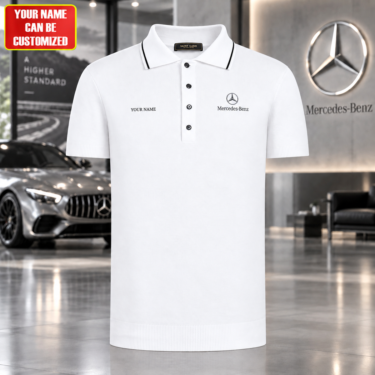 Personalized Merc SantGard 2026 Polo Shirt