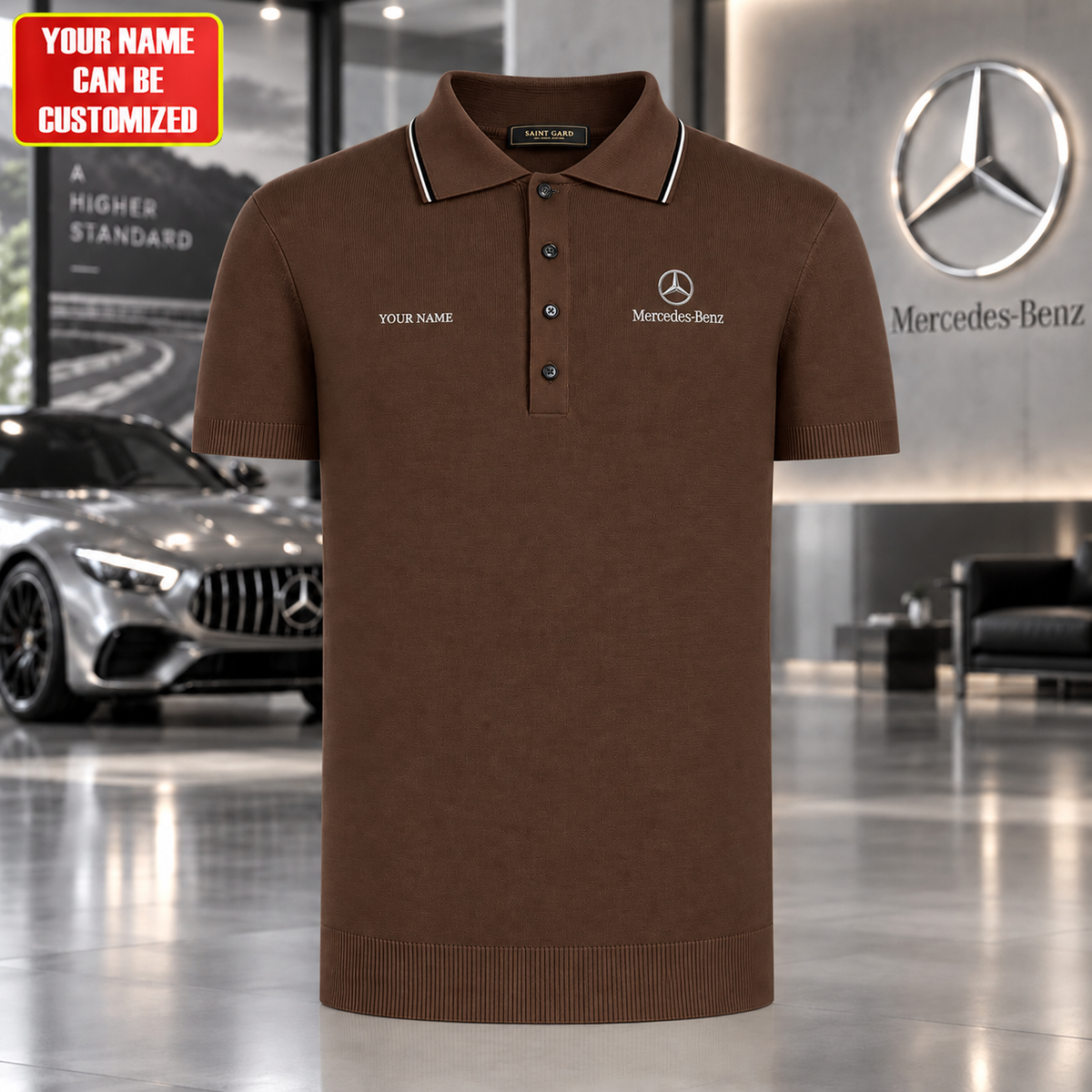 Personalized Merc SantGard 2026 Polo Shirt