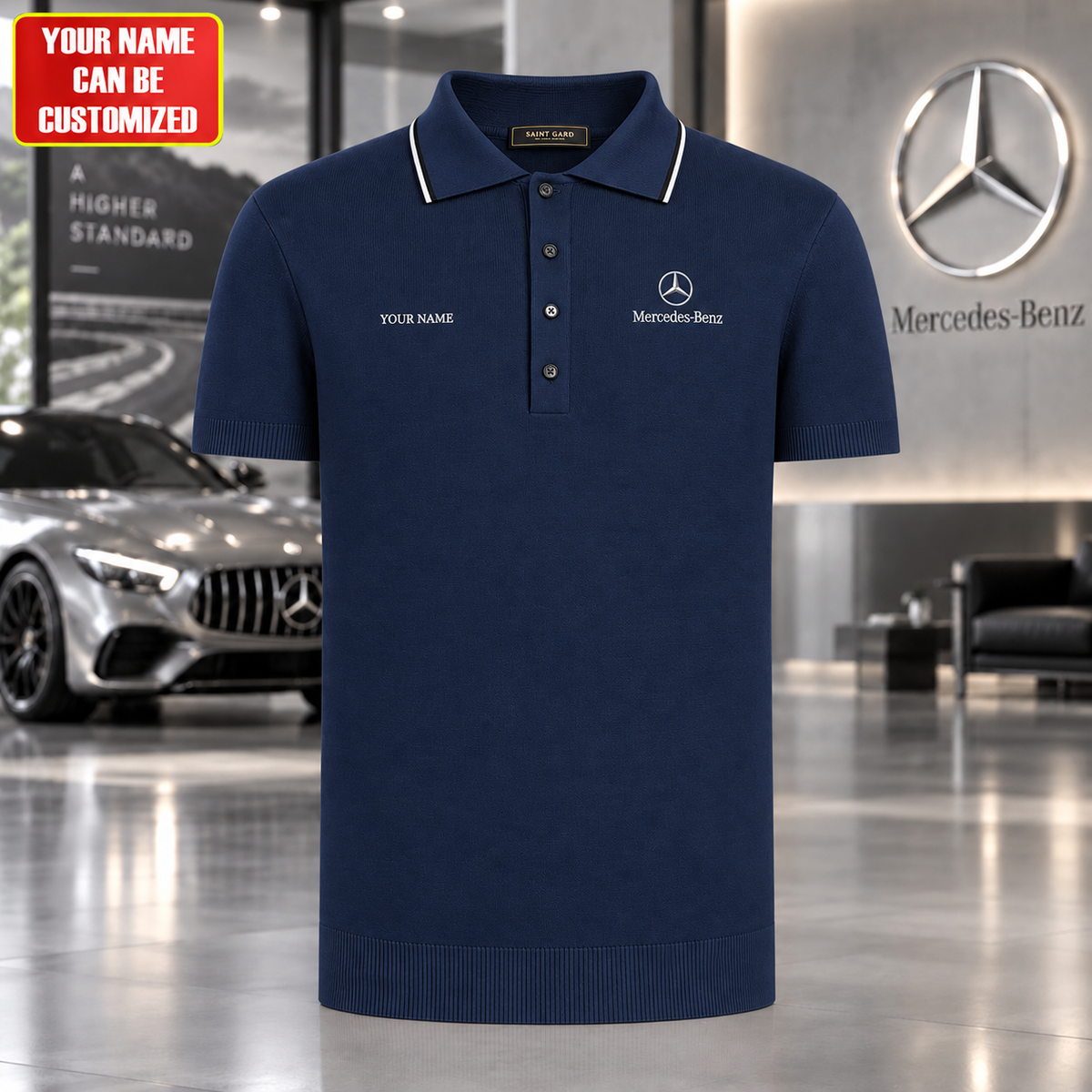 Personalized Merc SantGard 2026 Polo Shirt