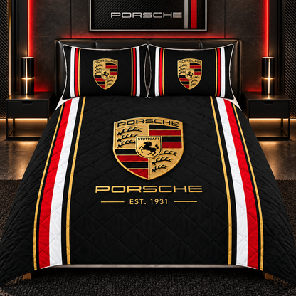 Pors Luxury Deluxe Quilt Bedding Set