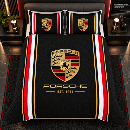 Pors Luxury Deluxe Quilt Bedding Set