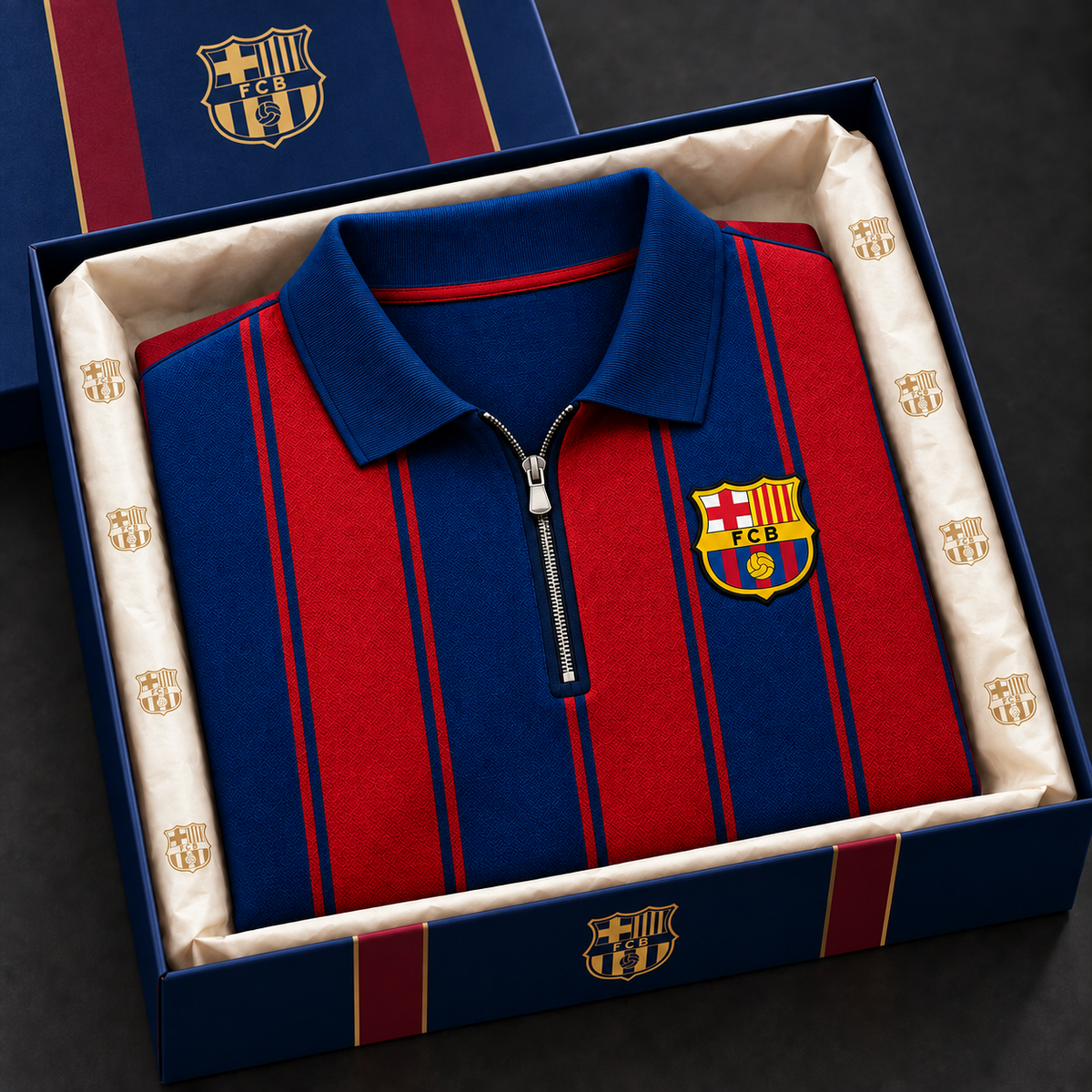 Barca Mongtoghi Zipper Polo ,T-shirt, Hoodie , Short , Polo , hawaii