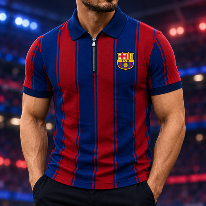 Barca Mongtoghi Zipper Polo ,T-shirt, Hoodie , Short , Polo , hawaii