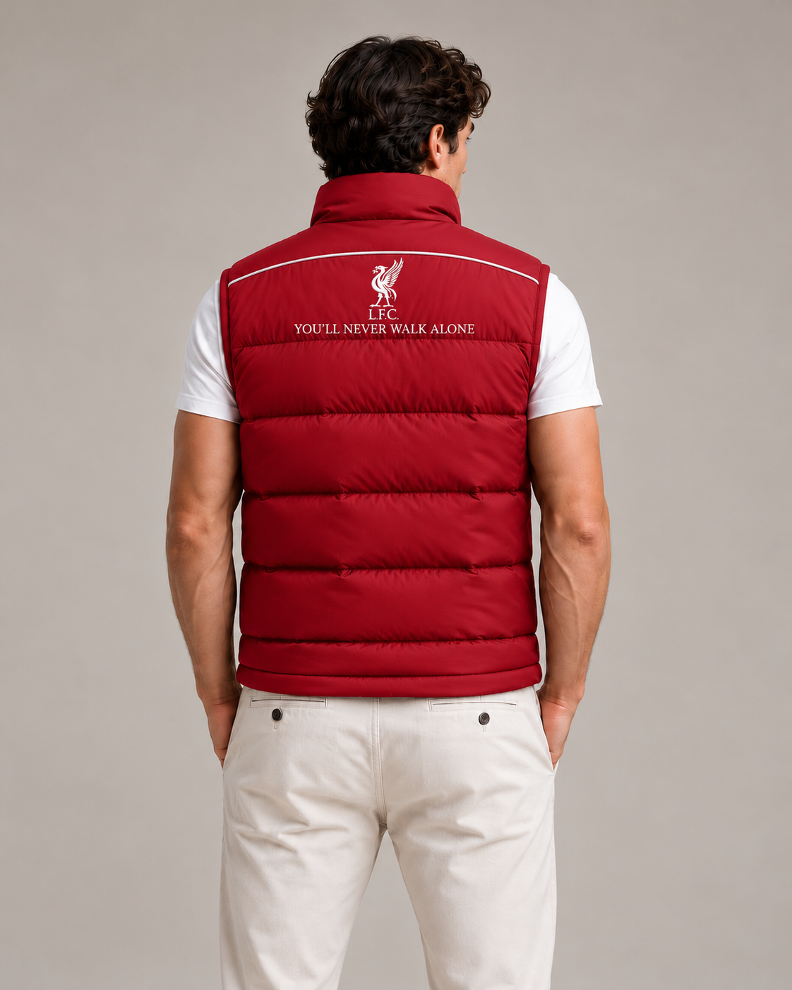 Lvp FC Sleeveless Windproof Puffer Jacket