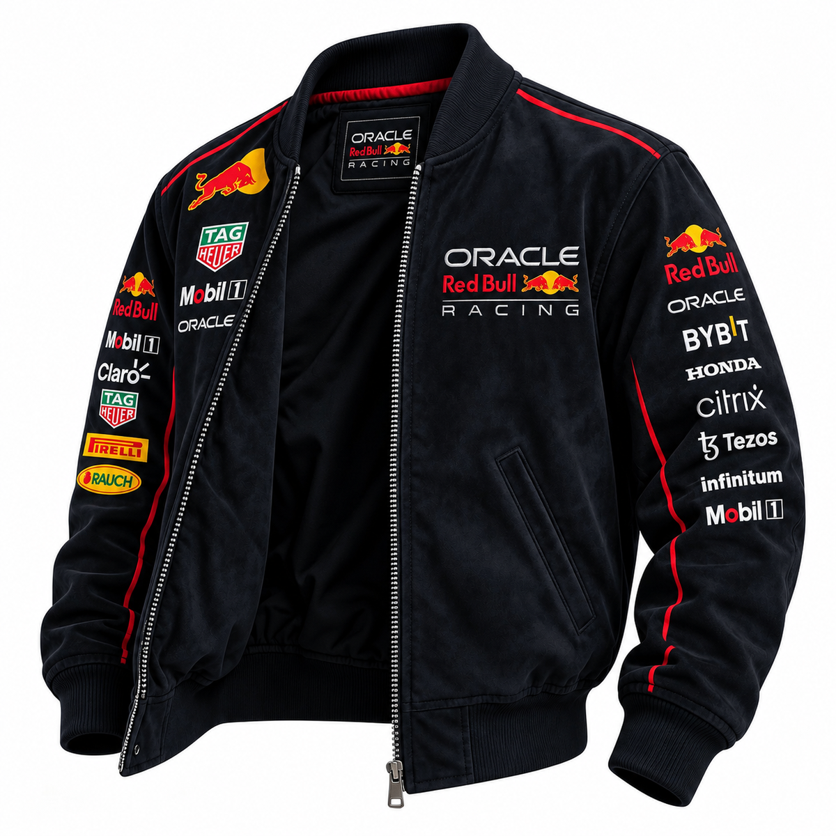 Rb Racing Faux 2026 Bomber Jacket