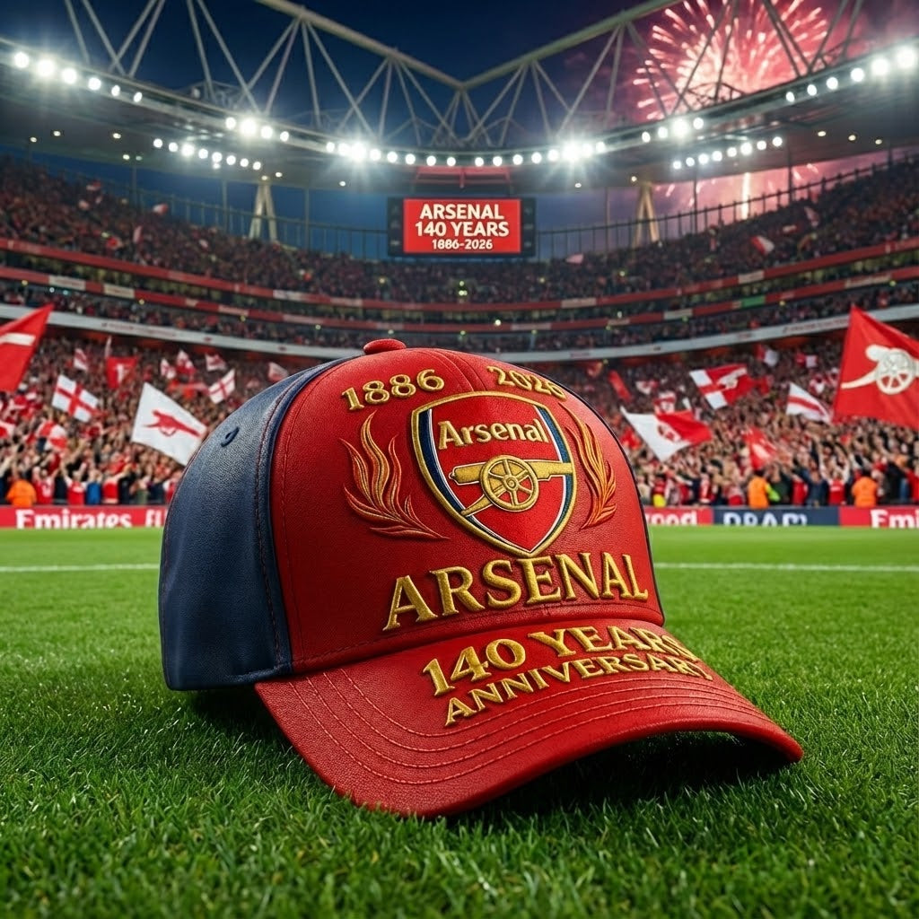 Personalized Arsenal 140th Anniversary Classic Cap